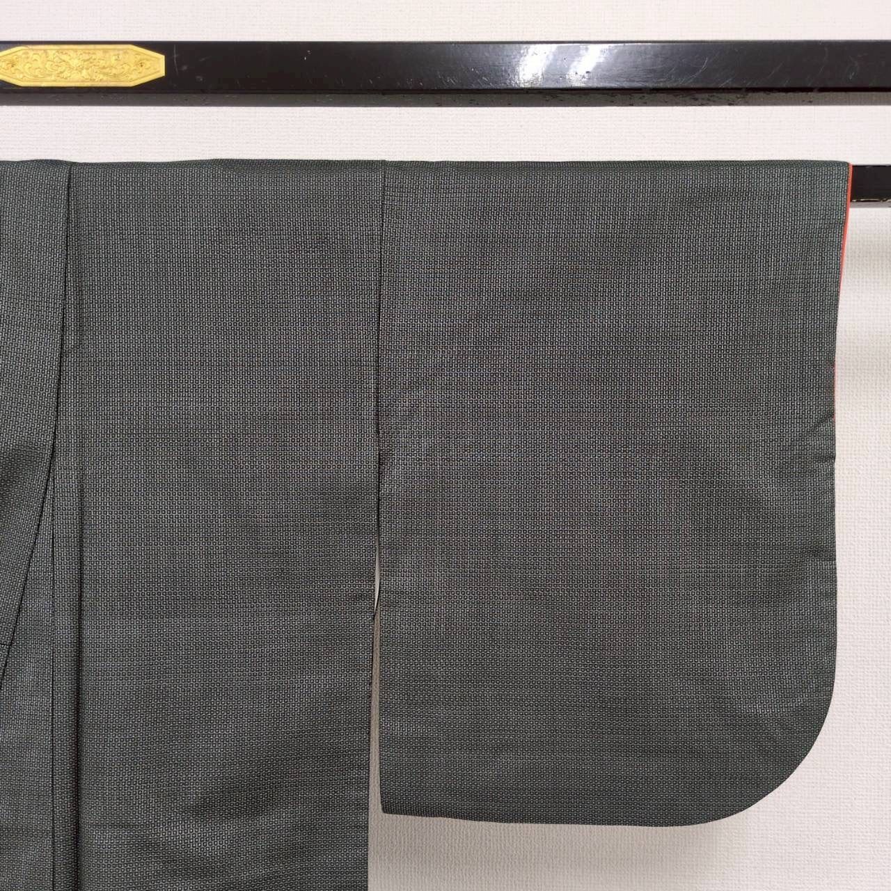 本場大島紬 亀甲 正絹 泥染め 袷 着物 MK-1729 - メルカリ