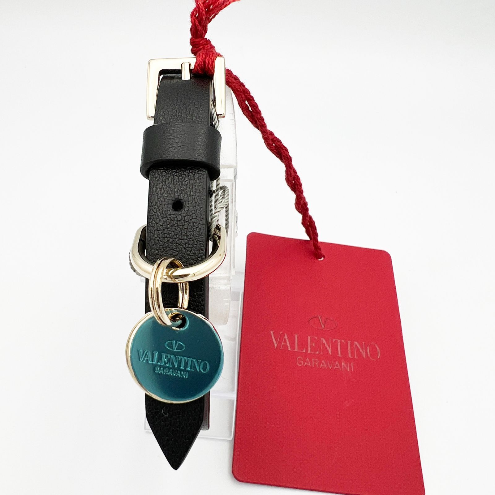 ⭐️ヴァレンティノ⭐️ 未使用　ガラヴァーニ　ペット　 犬用　首輪　スタッズ ヴァレンティノ ペット 首輪 ブラック スタッズ VALENTINO 首輪