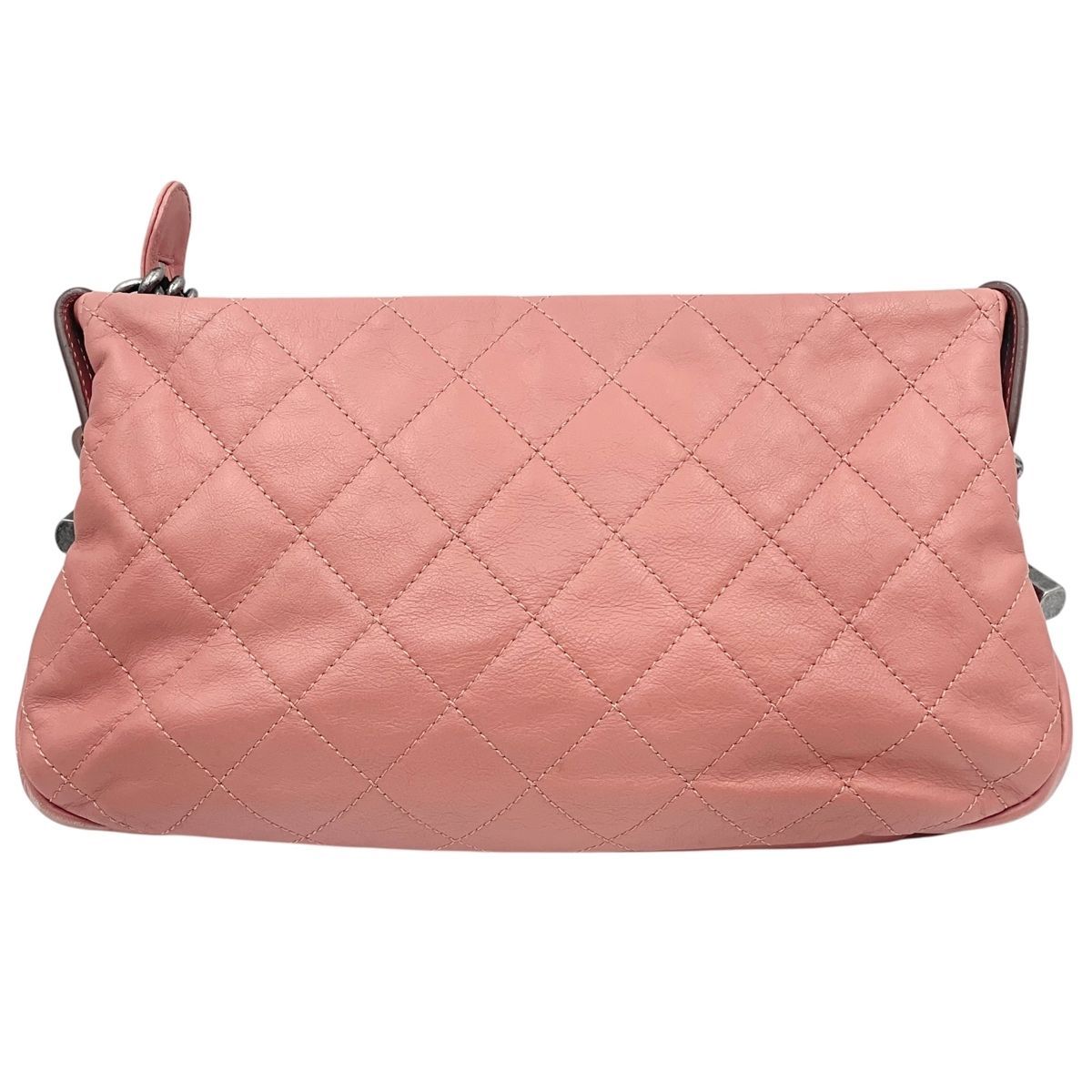 中古】 CHANEL シャネル ヴィンテージ ココマーク カーフスキン 