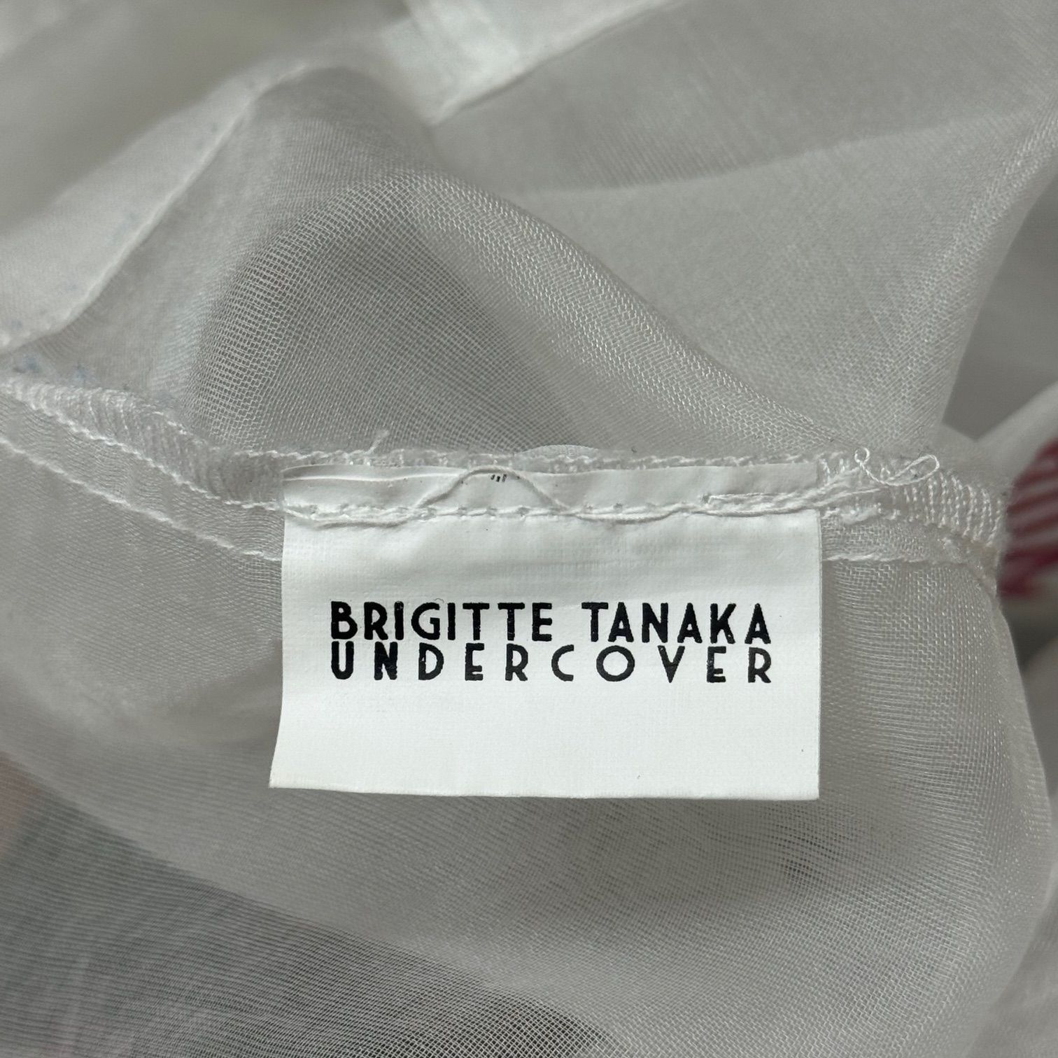 参考上代17600円 UNDERCOVER × BRIGITTE TANAKA 24SS ナイロン 