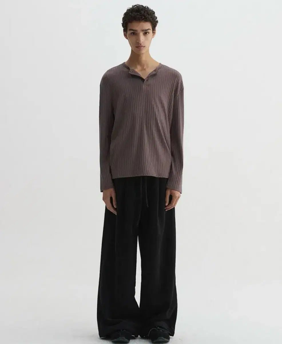 Dnsr コーデュロイ ワンタック ワイドパンツ m