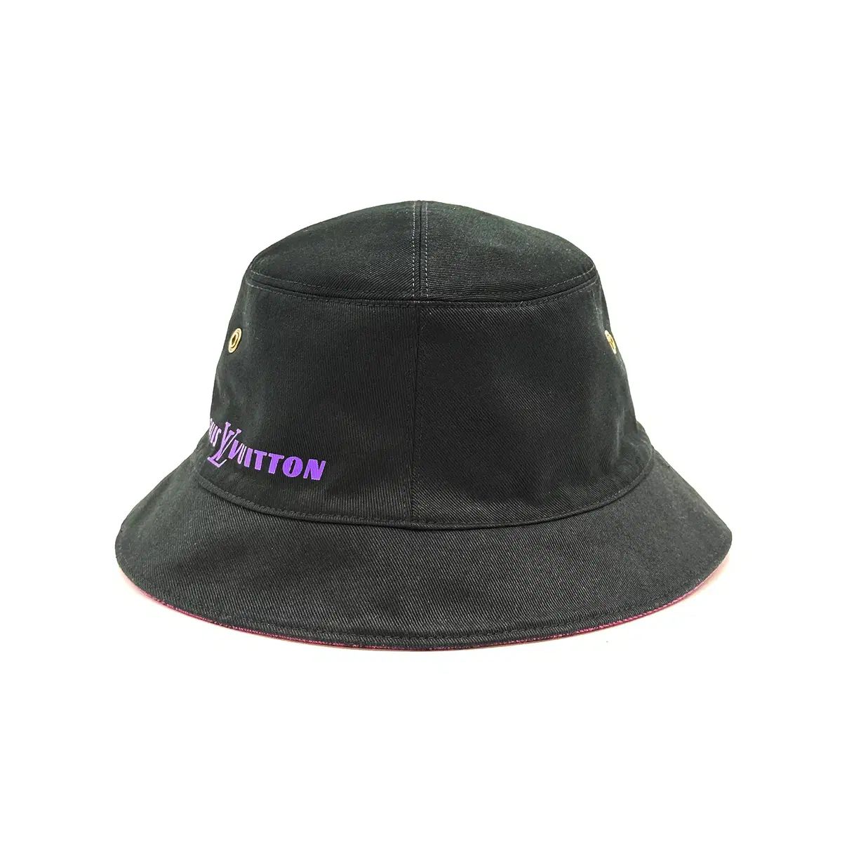 L Louis Vuitton ルイヴィトン MP2443 デニム パープル バケットハット