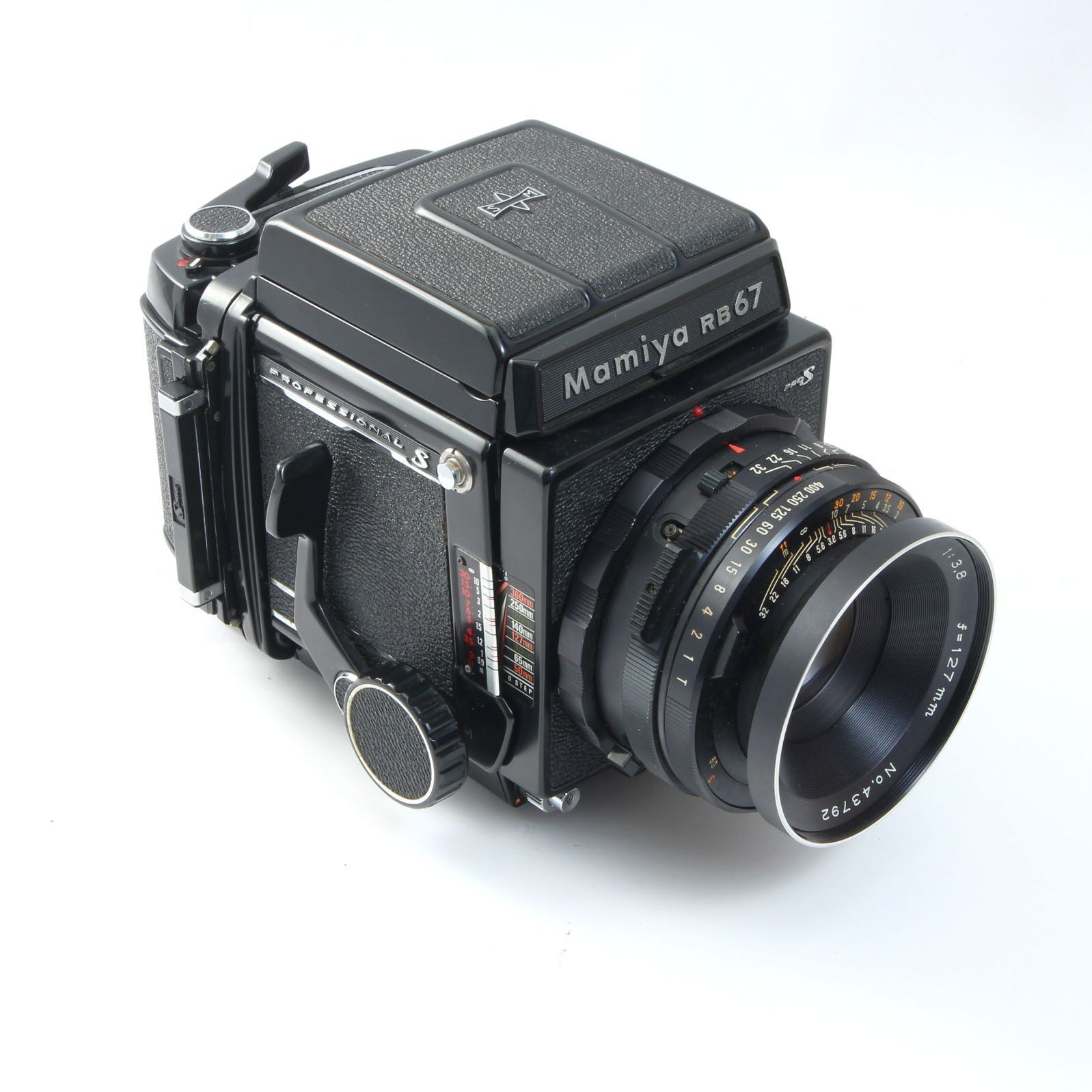 MAMIYA マミヤ RB67 Pro S + SEKOR 127mm F3.8 中判フィルムカメラ