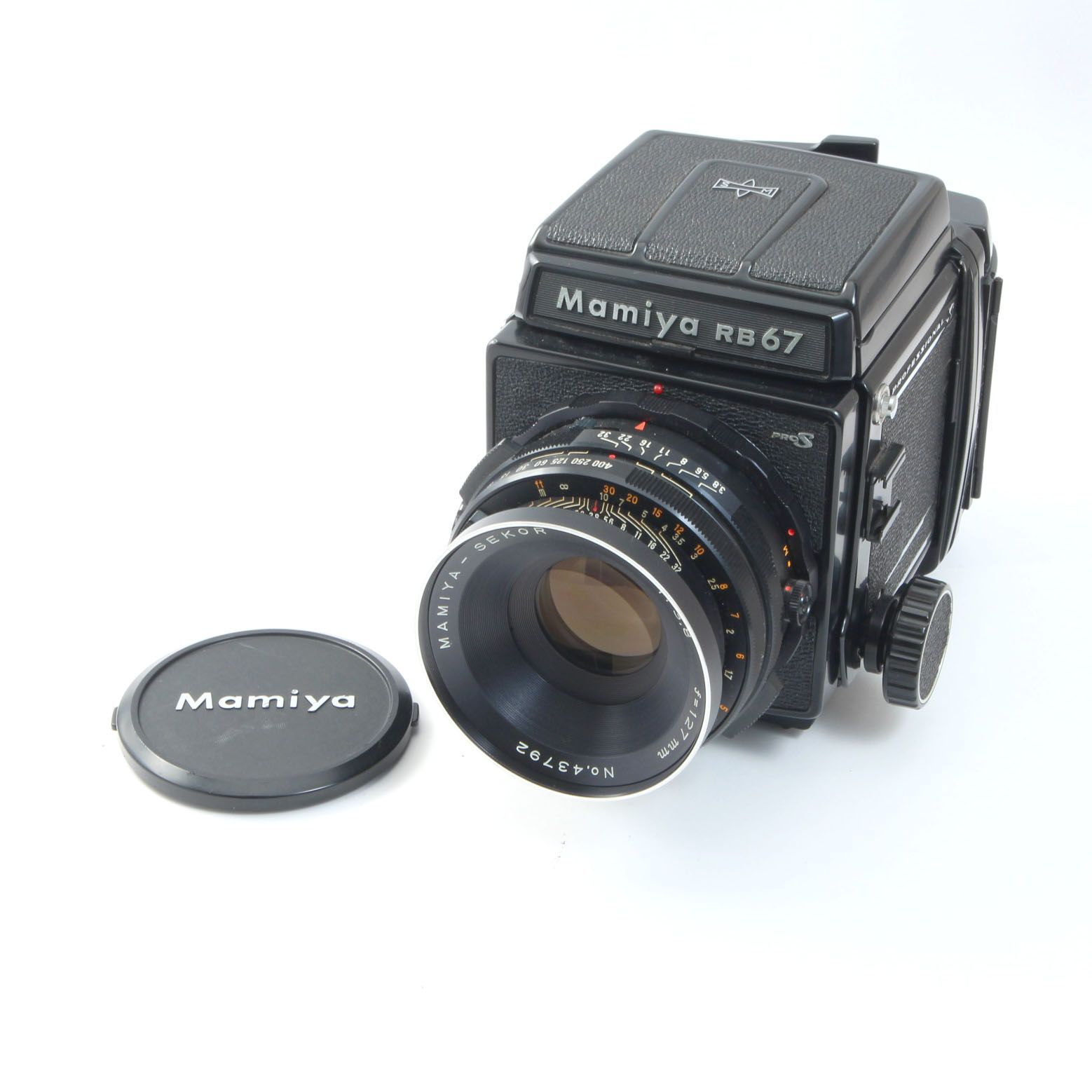 MAMIYA マミヤ RB67 Pro S + SEKOR 127mm F3.8 中判フィルムカメラ