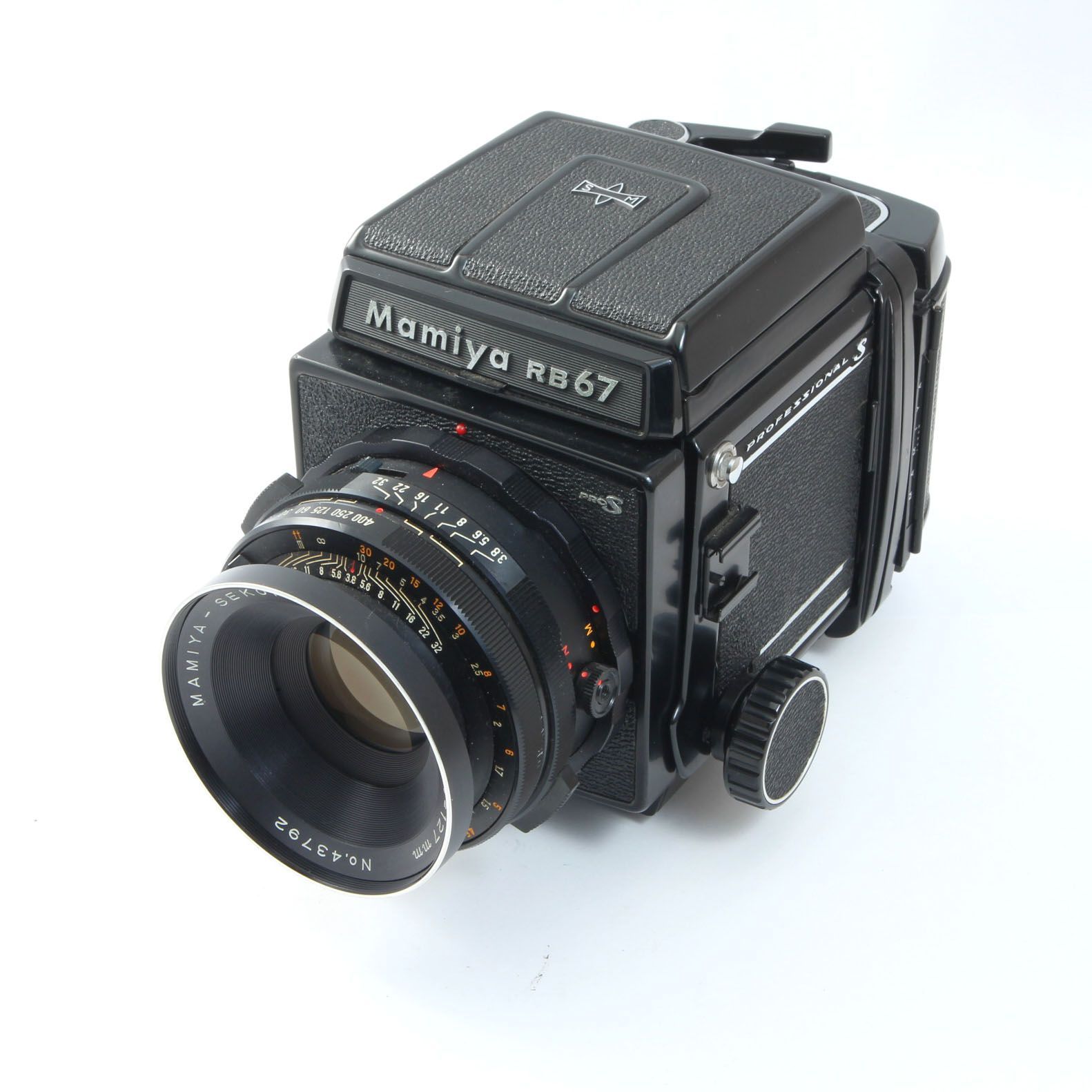 MAMIYA マミヤ RB67 Pro S + SEKOR 127mm F3.8 中判フィルムカメラ