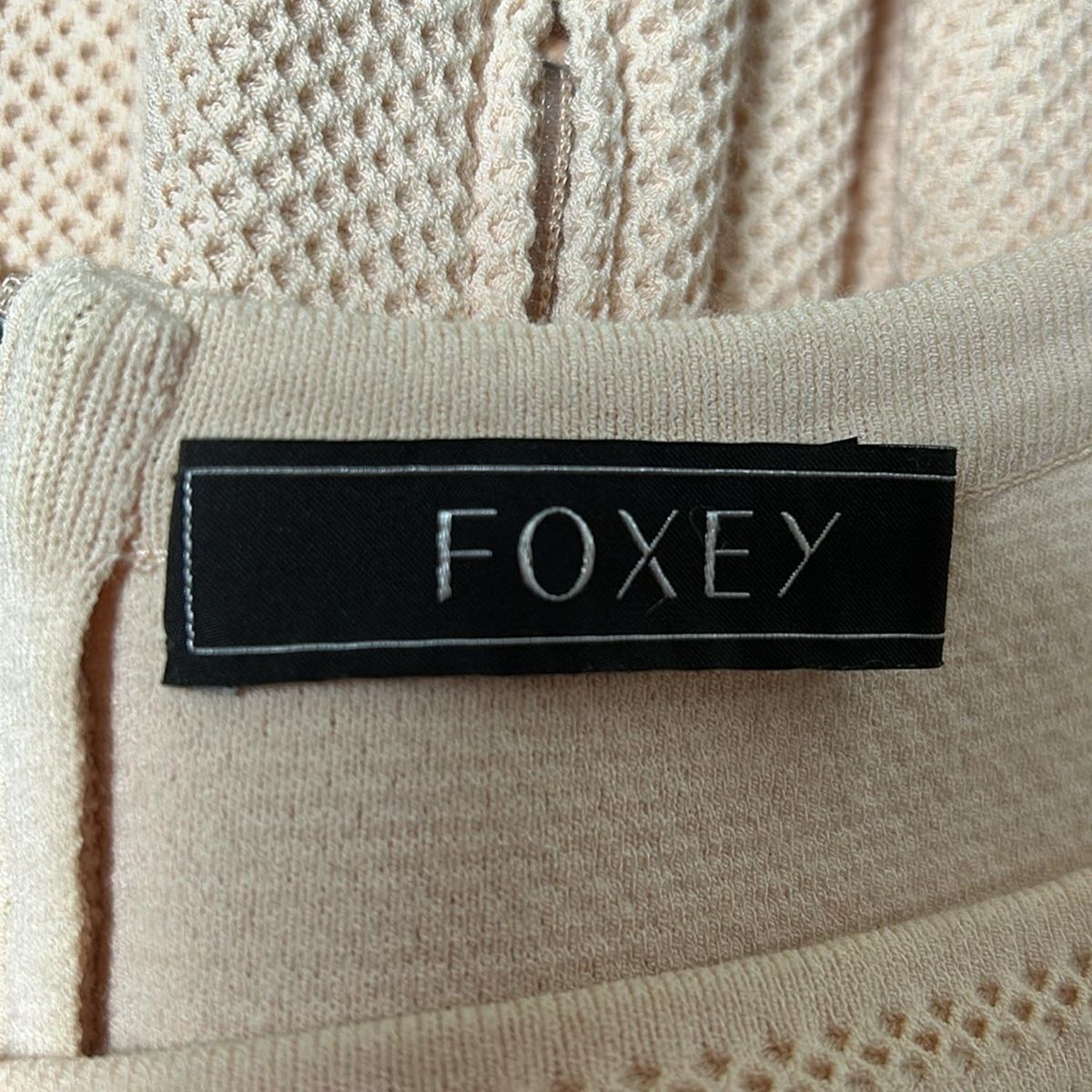 FOXEY(フォクシー) ワンピース サイズ38 M レディース - 28311 ピンク