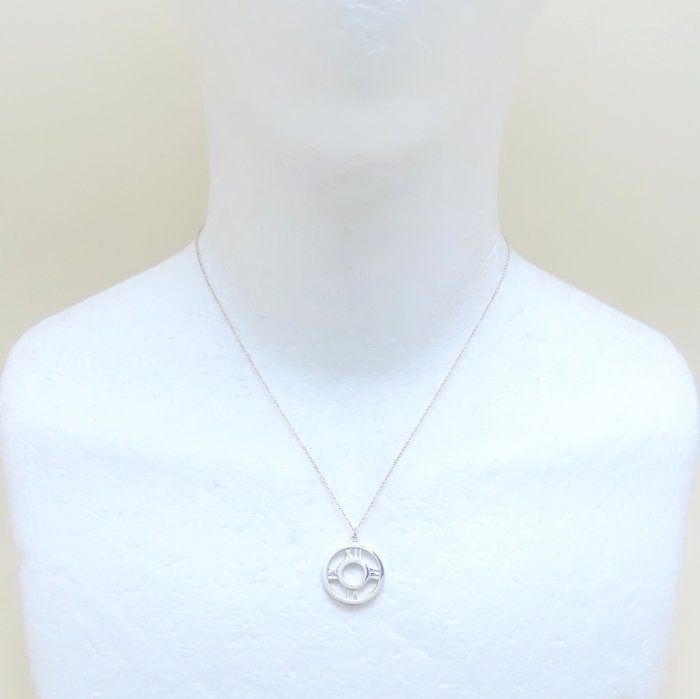 TIFFANY&Co. ティファニー アトラスサークル ネックレス シルバー925