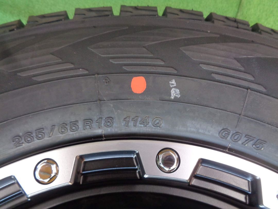  265 65 R 18 250系 300系 ランクル 18インチ スタッドレスセット ヨコハマ アイスガードSUV G 075 8 J PPX GX 14 18インチ タイヤ ホイールセット