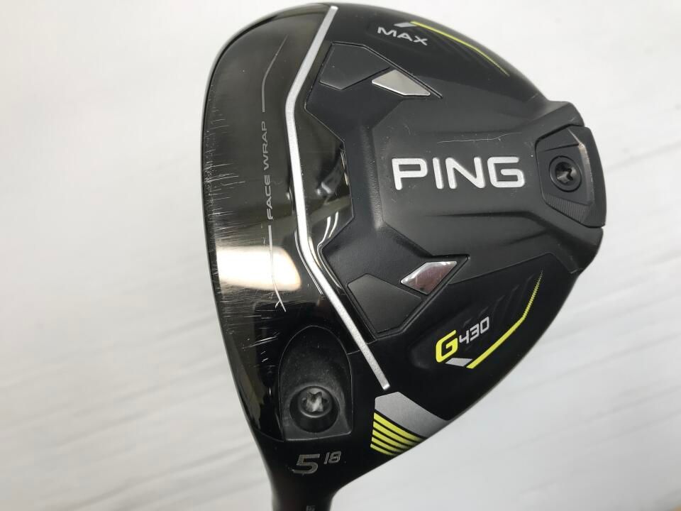 ピン G 430 MAX 18度 ALTA J CB BLACK SRフレックス フェアウェイウッド 最短