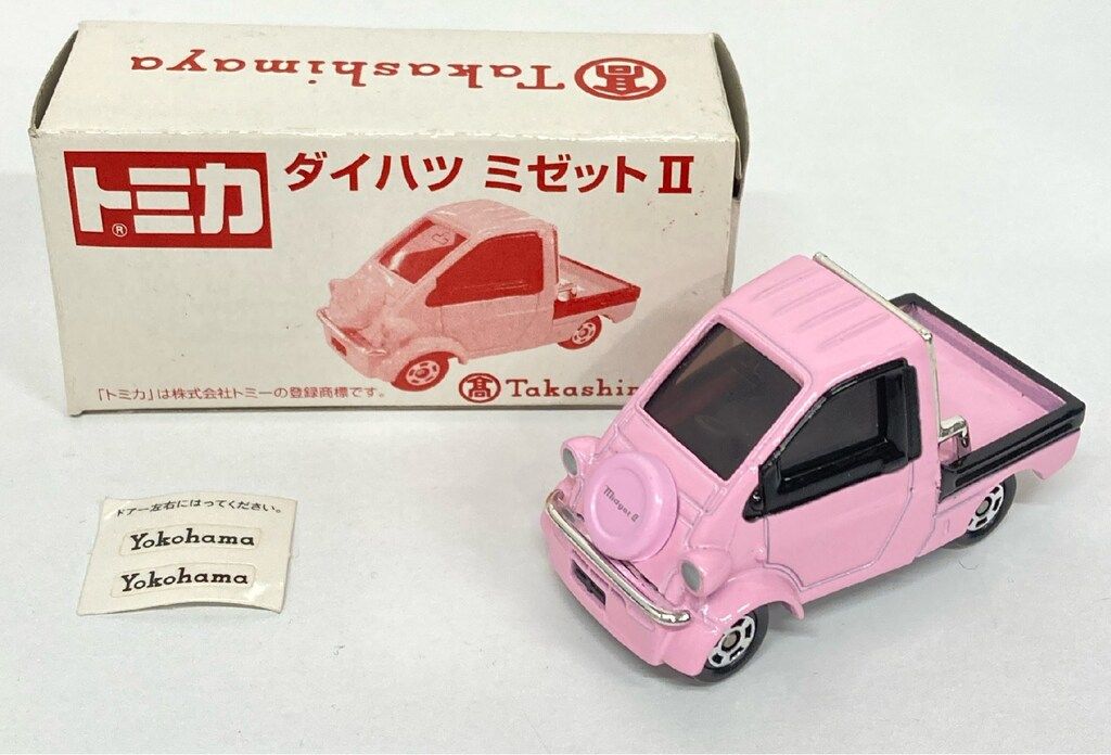 トミー トミカ 高島屋 ダイハツ ミゼットII/ピンク - メルカリ