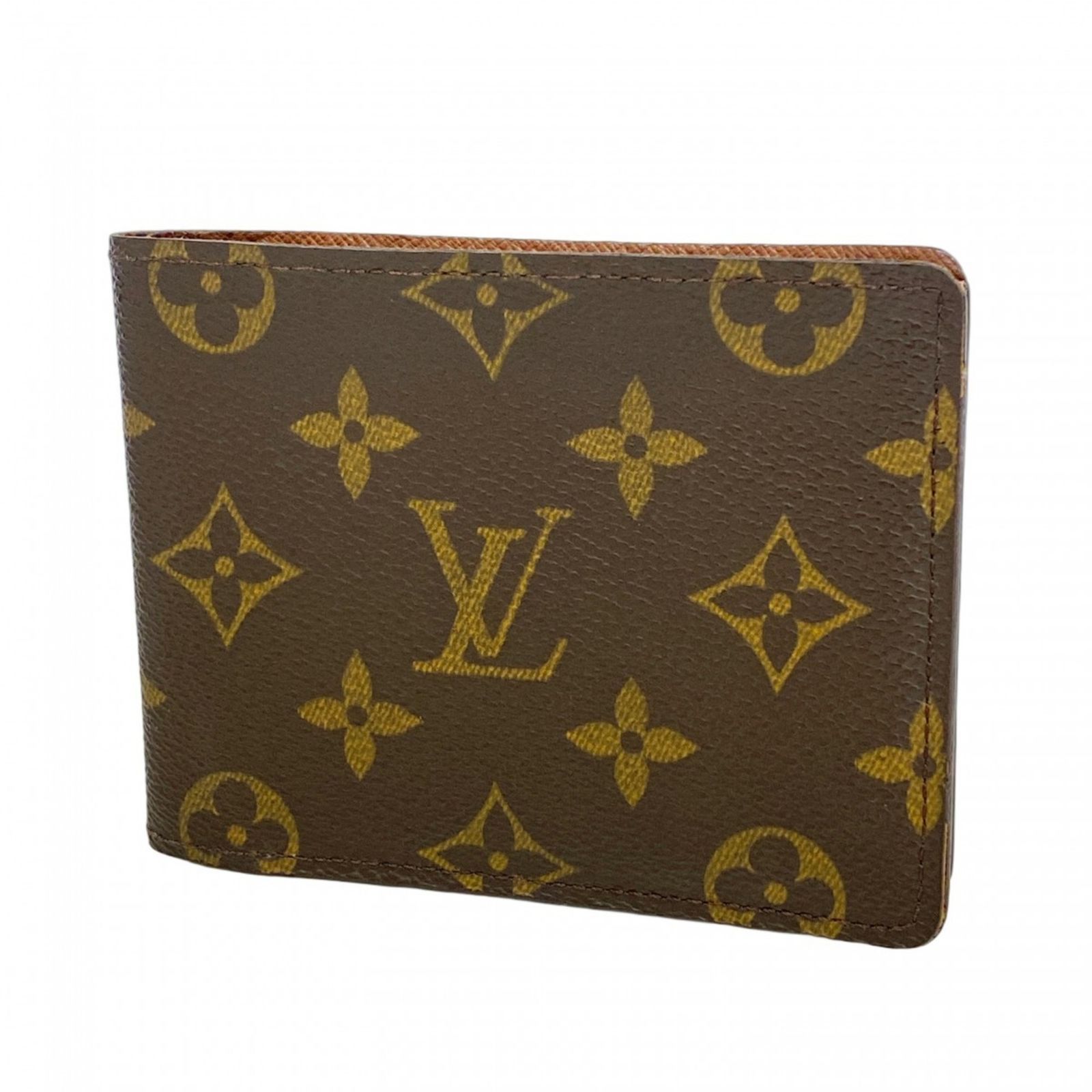 ルイ ヴィトン Louis Vuitton 財布 札入れ モノグラム ポルトフォイユミュルティプル M 60895 ブラウンメンズ