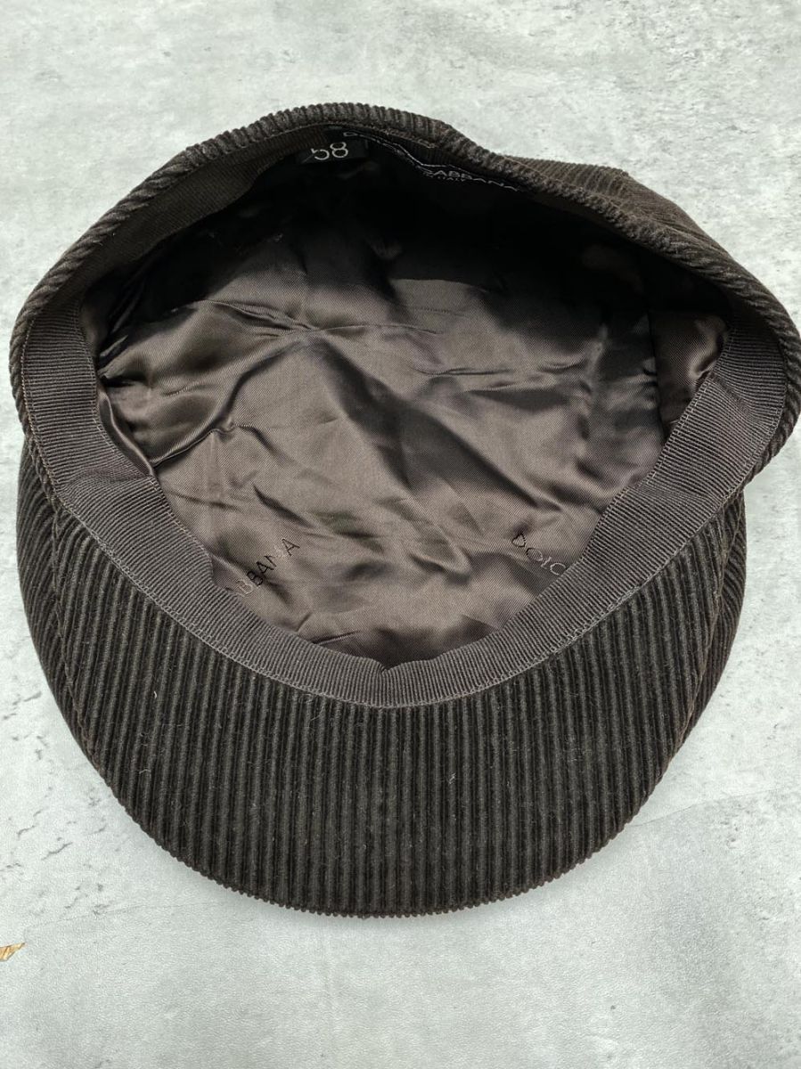 DOLCE & GABBANA ドルチェ＆ガッバーナ コーデュロイ ハンチング