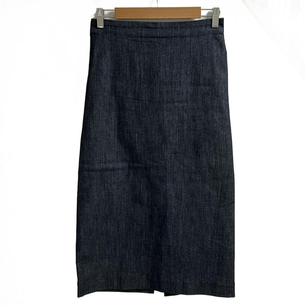 S Max Mara マックスマーラ ロングスカート サイズ36 レディース ダークネイビー デニム
