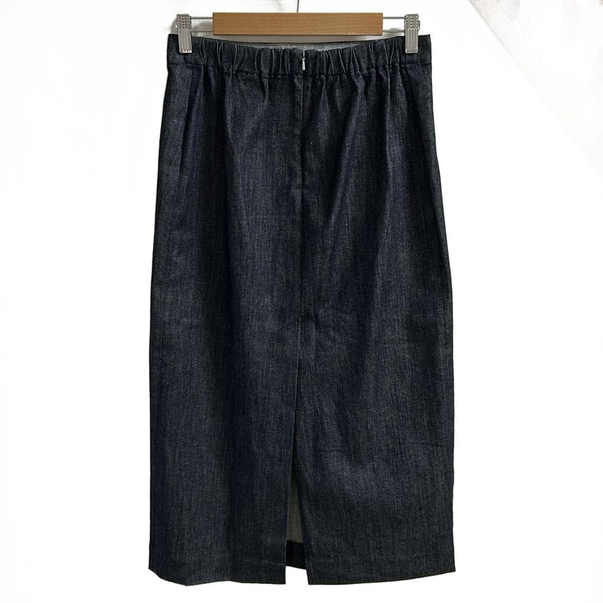S Max Mara マックスマーラ ロングスカート サイズ36 レディース ダークネイビー デニム