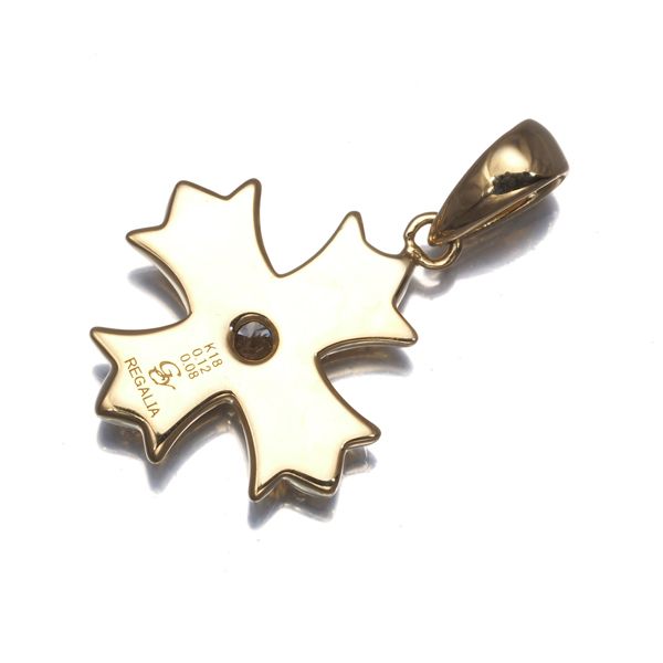 ゆきざき ペンダントトップ ダイヤ ダイヤモンド 0.12ct/0.08ct