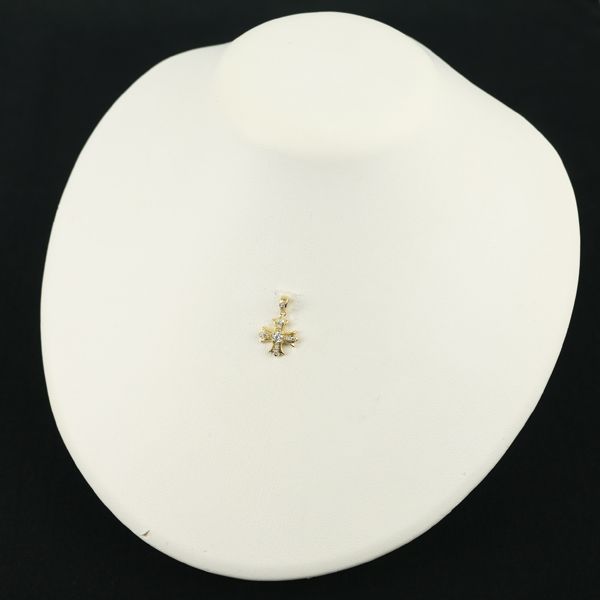 ゆきざき ペンダントトップ ダイヤ ダイヤモンド 0.12ct/0.08ct
