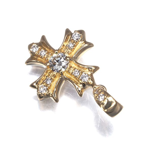 ゆきざき ペンダントトップ ダイヤ ダイヤモンド 0.12ct/0.08ct