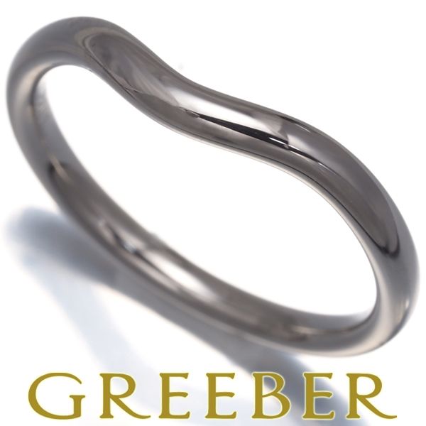 ティファニー リング カーブドバンド 8号 Pt950 #179599 - メルカリ