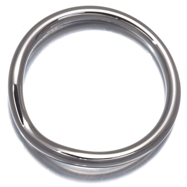 ティファニー リング カーブドバンド 8号 Pt950 #179599 - メルカリ