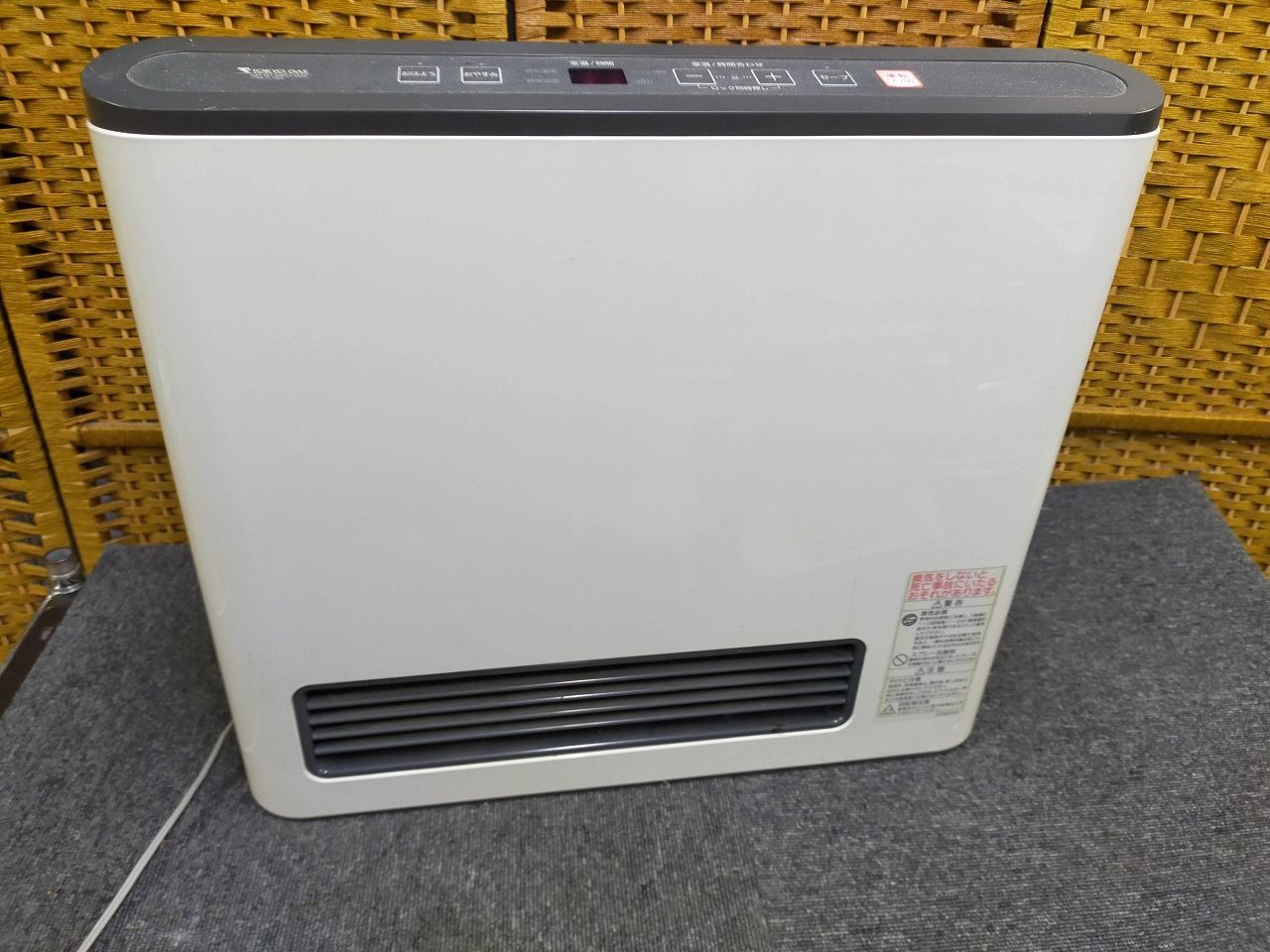 動作良好】東京ガス ガスファンヒーター GFH-4001S 都市ガス 13A 12A