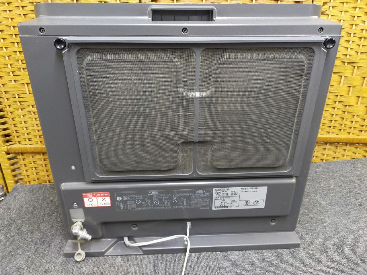 動作良好】東京ガス ガスファンヒーター GFH-4001S 都市ガス 13A 12A