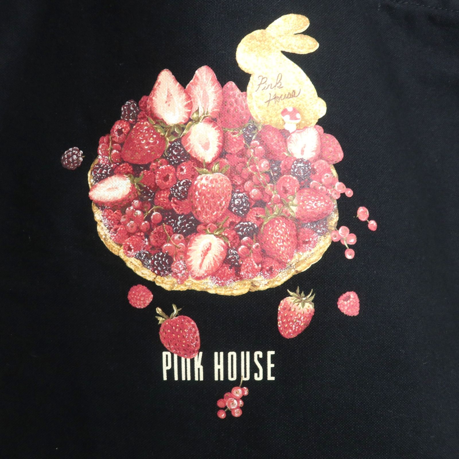 苺シリーズ♡仲良しうさぎちゃん 美品】ピンクハウス☆いちごとうさぎちゃんトートバッグ - メルカリ