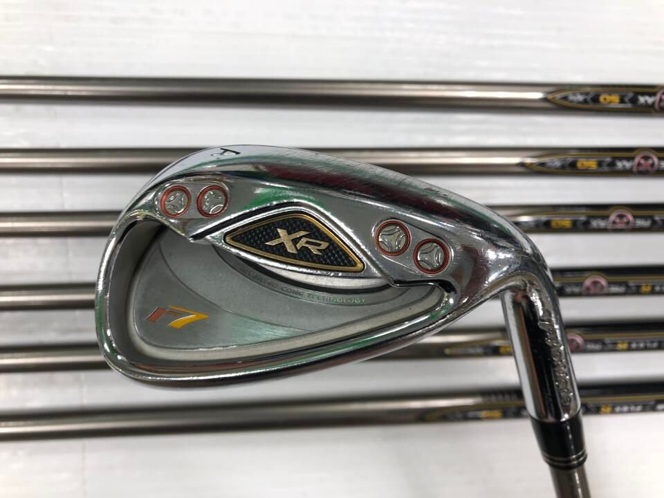 テーラーメイド r7 XR (2007) リアックス 50XR Rフレックス アイアン