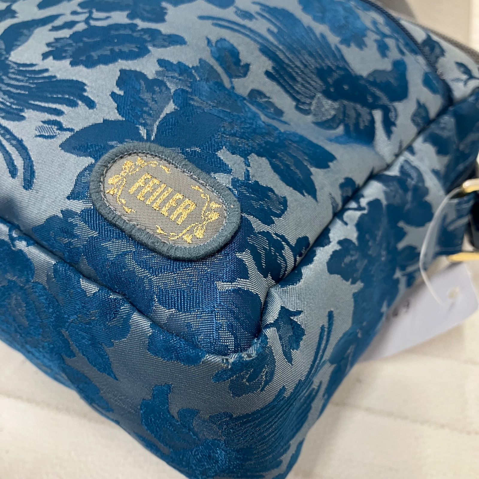 6776 FEILER フェイラー ショルダーバッグ パラディス 鳳凰 花柄 