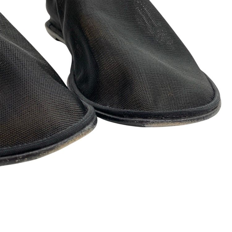 THE ROW ザ ロウ SOCK FLATS メッシュフラット シューズ ブラック 36