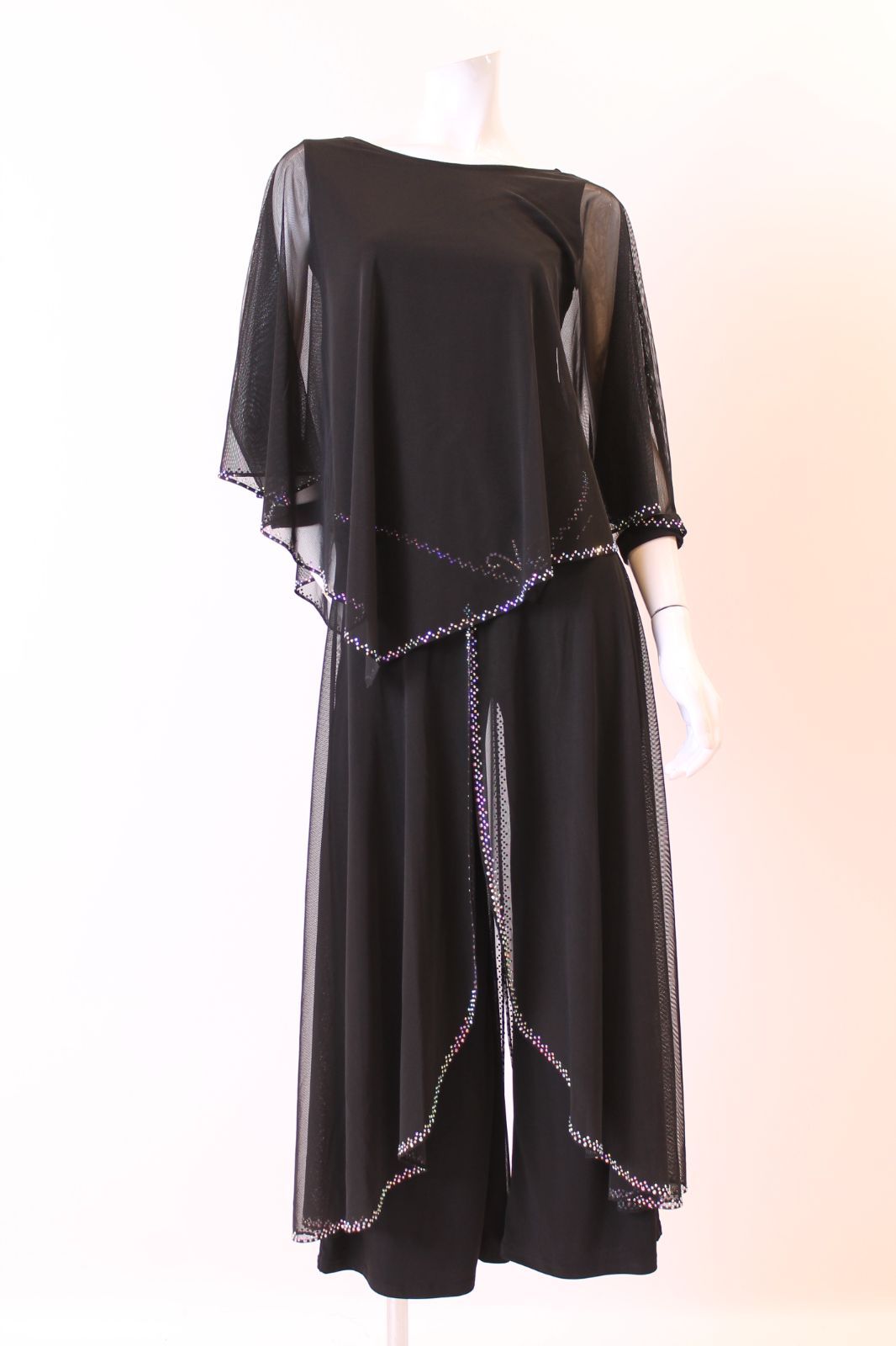 黒の上下 Ｍ～Ｌサイズ コンテスト 発表会 パーティ オーダーメイド対応可