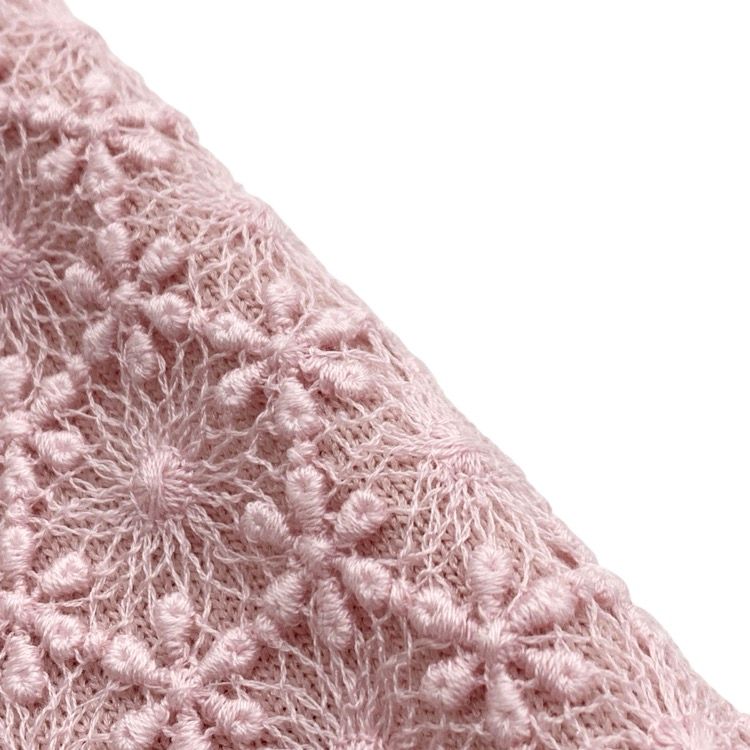 Rene ルネ レースコンビニットジップ カーディガン パールスライダー