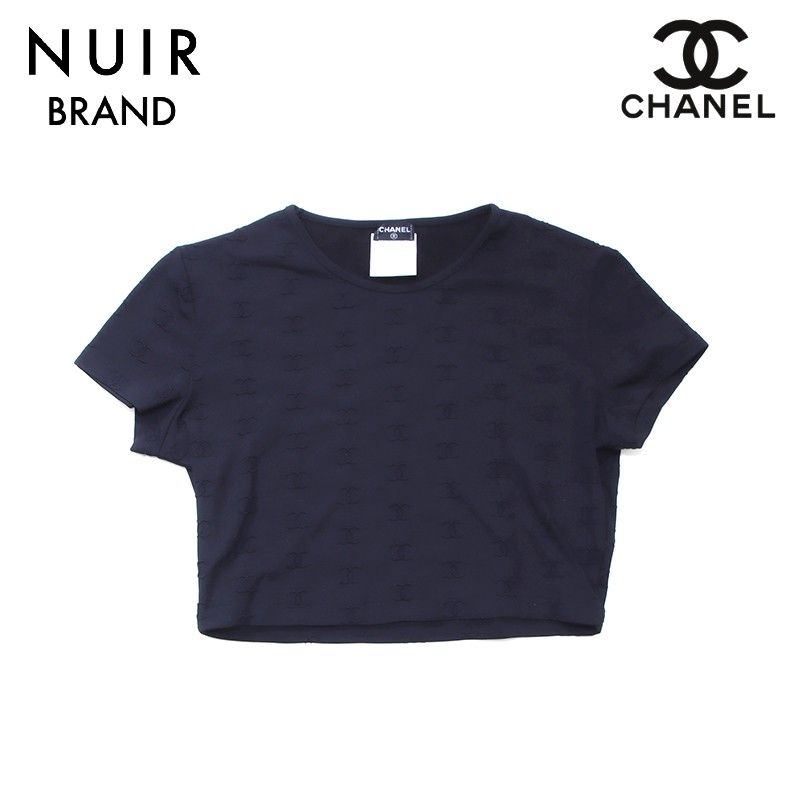 CHANEL シャネル 半袖Ｔシャツ ココマーク クロップドTシャツ サイズ42 1997年 大幅 げ