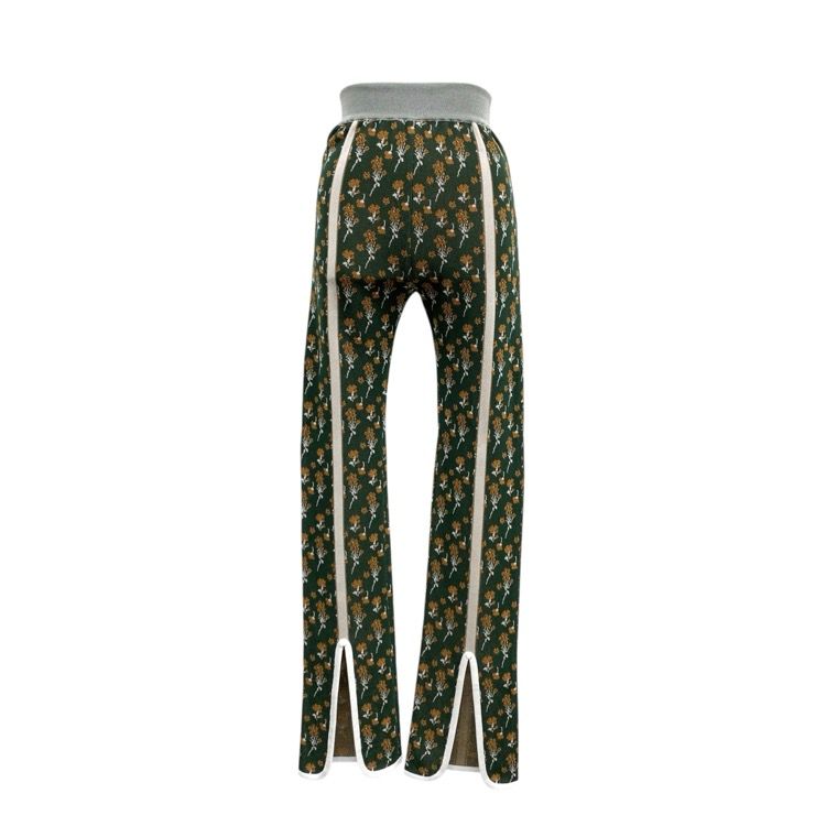 Mame Kurogouchi マメクロゴウチ Pedicel Knitted Pants 三越伊勢丹 小花柄ニットパンツ MM 23 SS KN 505