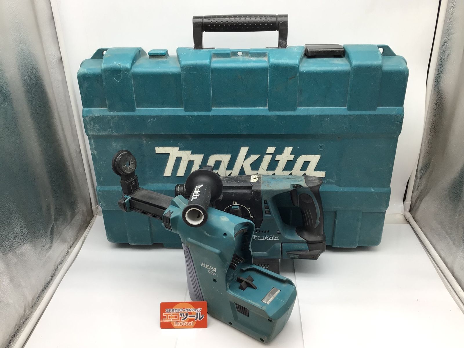 品 Makita マキタ 充電式ハンマドリル 24 mm本体 集じんシステム エコツー M 02