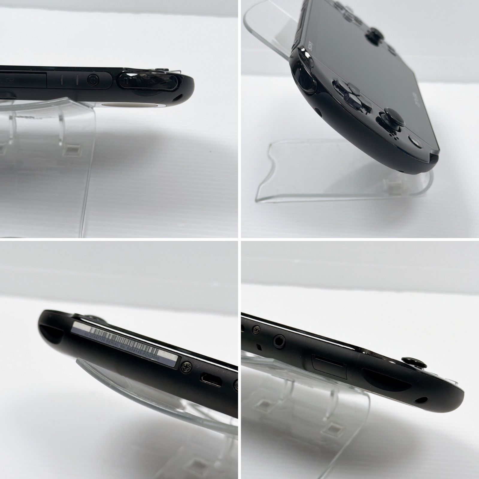  PSVITA PCH 2000 ブラック PlayStation Vita FW 3.71 遊べるセット ソニー プレイステーション 本体 PS Vita(ヴィータ)