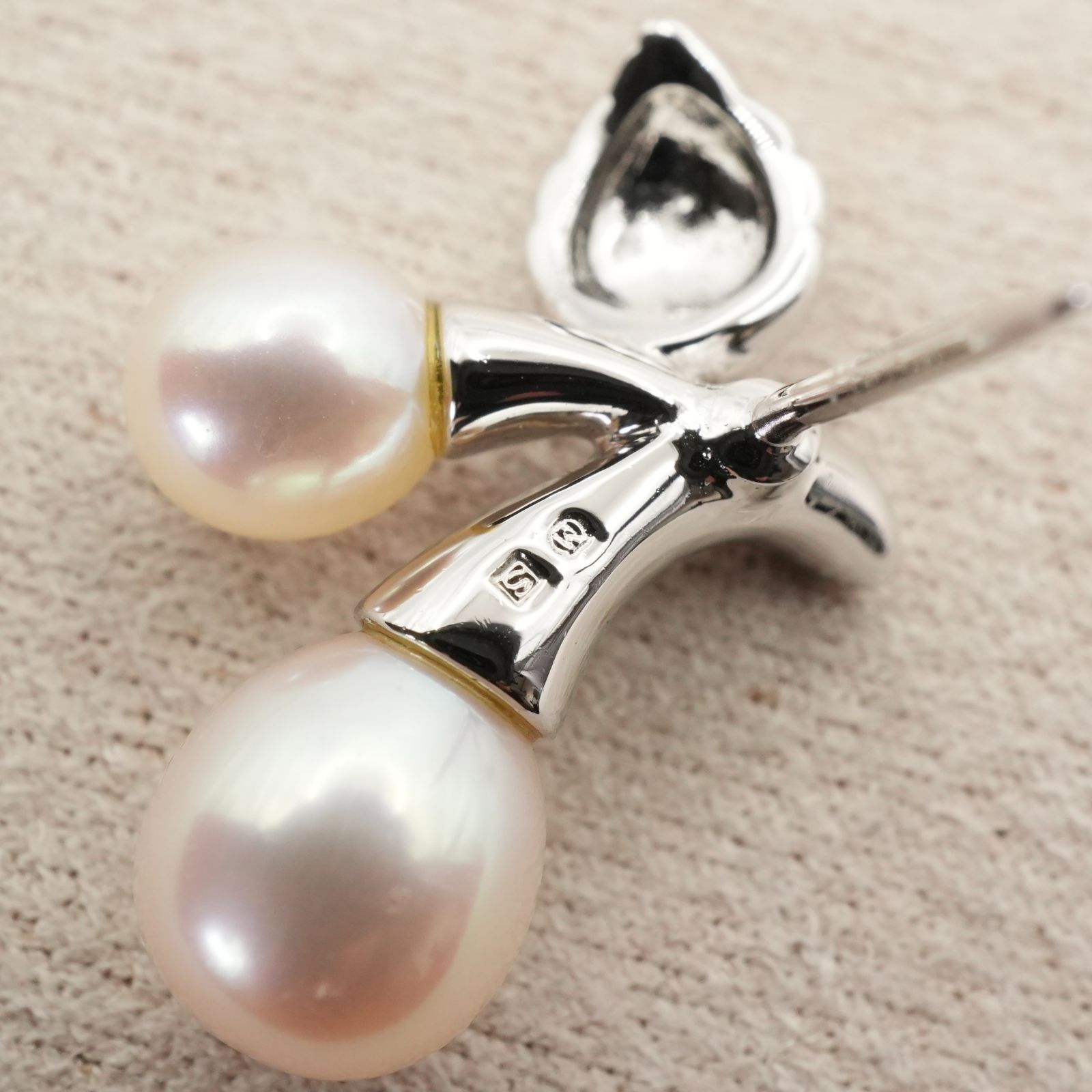 ミキモト シルバー さくらんぼ ブローチ パール/25-2333S - メルカリ