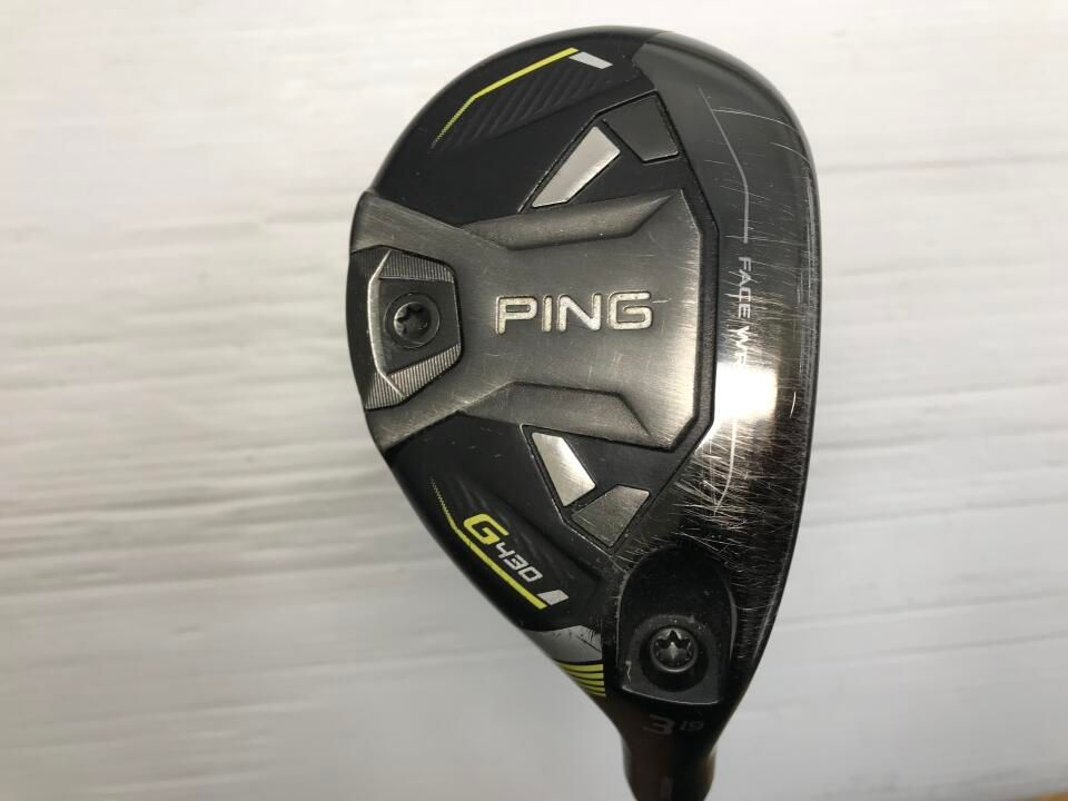 ピン G 430 19度 ALTA J CB BLUE Sフレックス ユーティリティ 最短