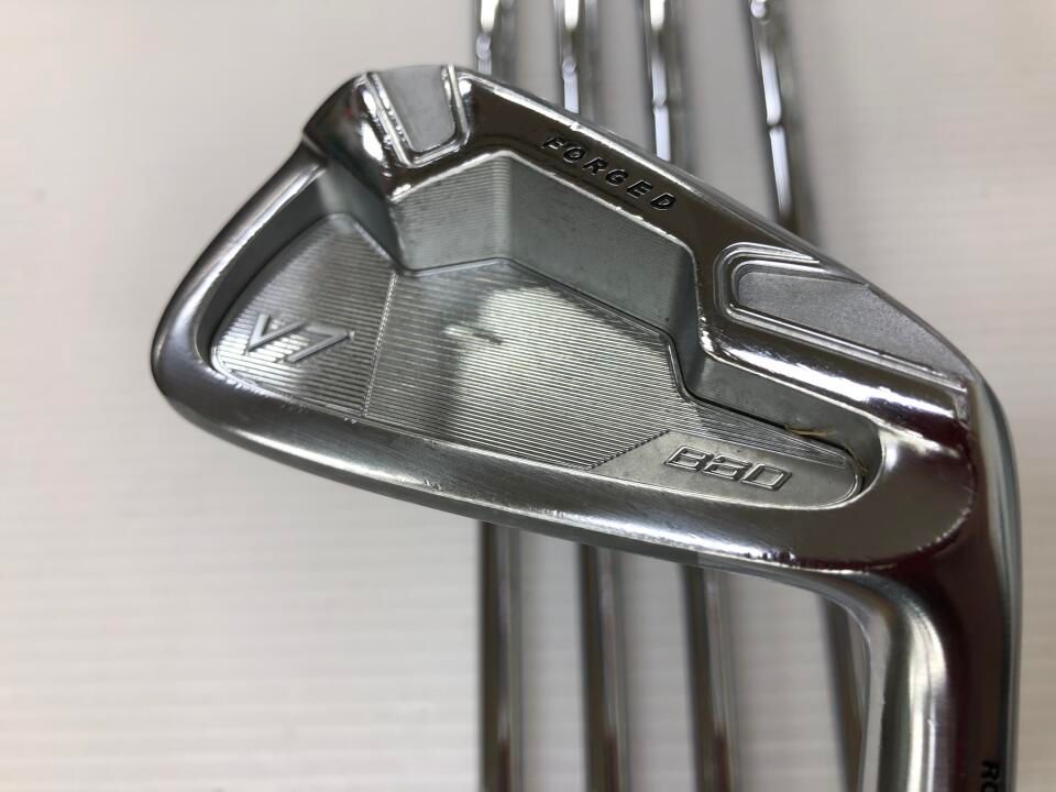 ロイヤル BBD V 7 FORGED RC 100 HT Sフレックス アイアンセット 最短