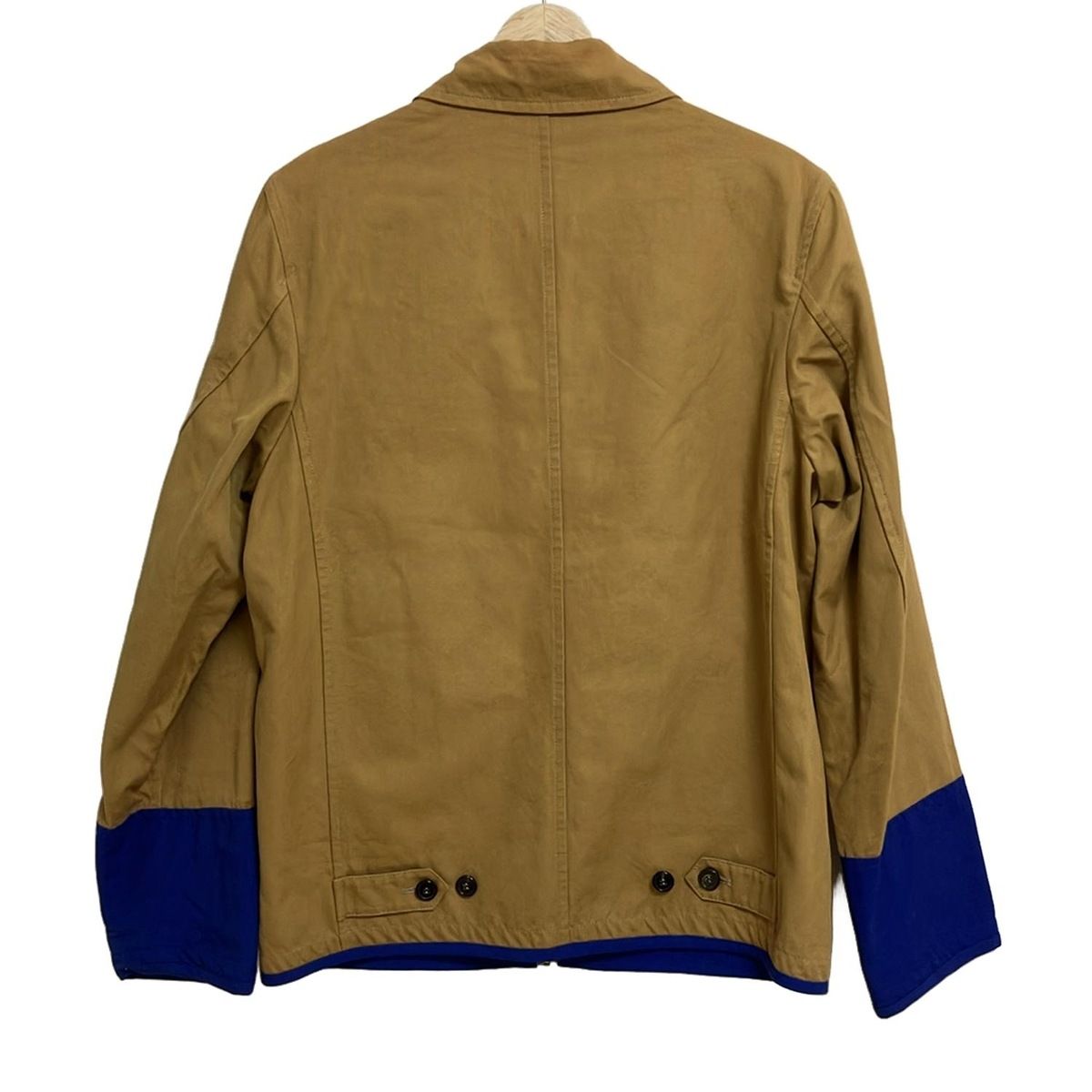 MARNI(マルニ) ブルゾン サイズ44 S メンズ - ブラウン×ブルー 長袖 