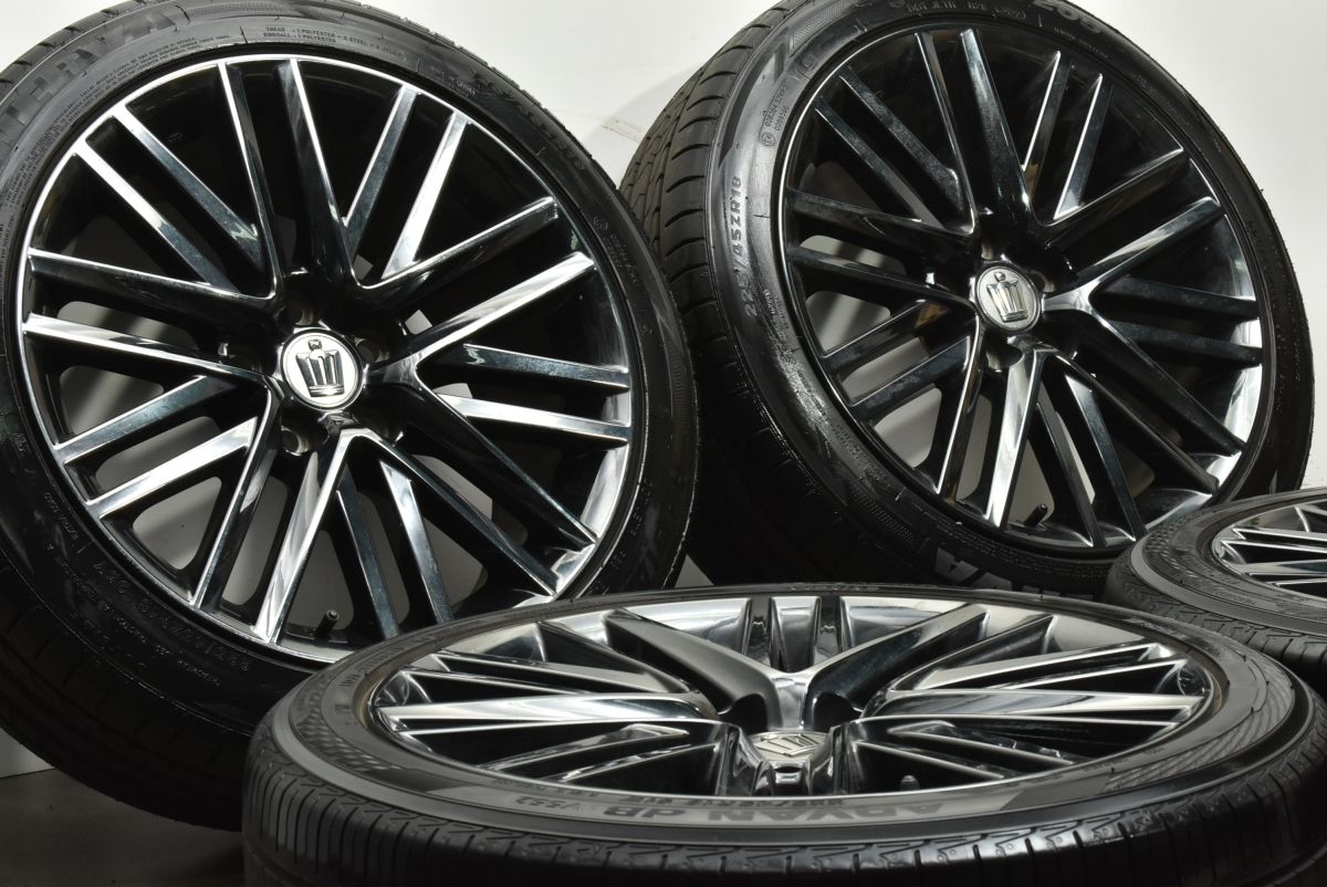 交換用に】トヨタ 210 クラウン アスリート 純正 18in 8J +40 PCD114.3