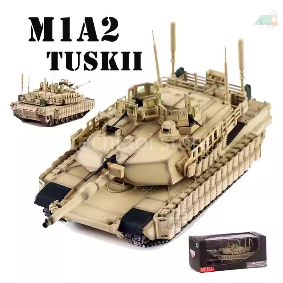 完成品 1 72 アメリカ M A 2 主力戦車 TUSK II モデル サンド PVC製 合金シャーシ スタティックモデル ディスプレイ ミリタリー