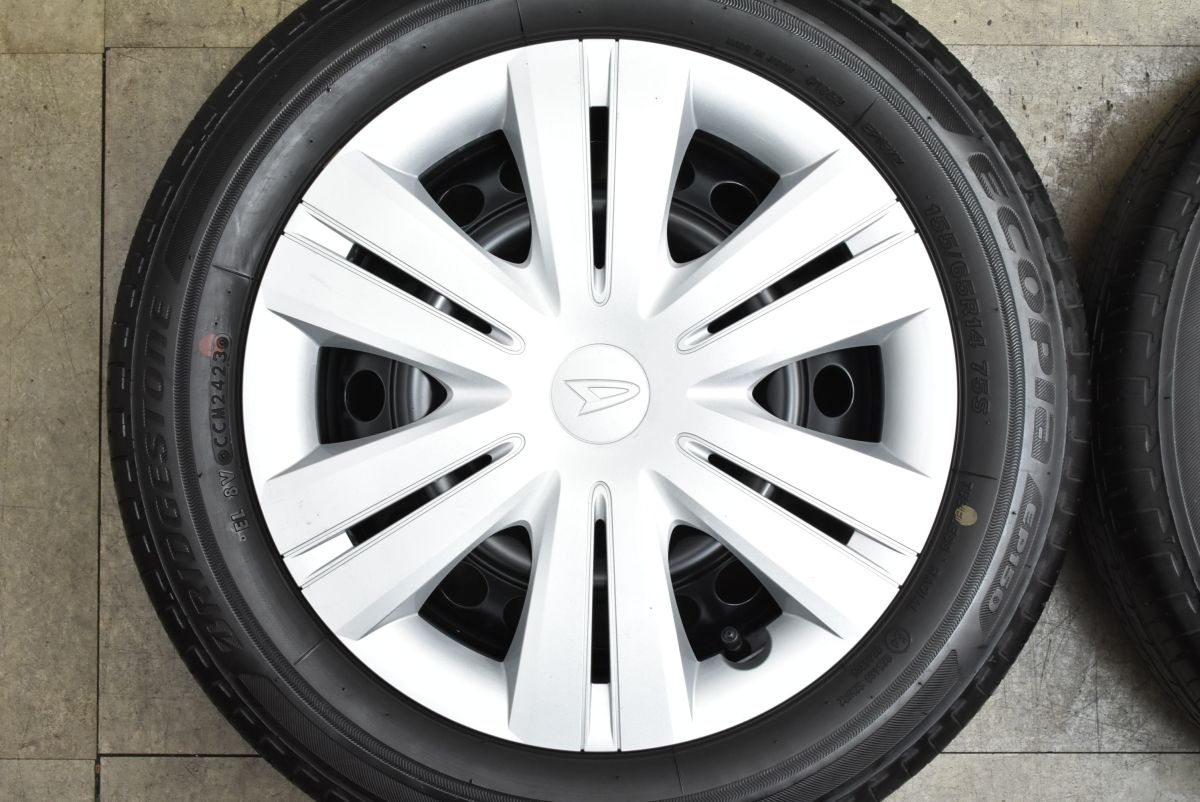 2023年製 バリ溝 美品】ダイハツ 純正 14in 4.5J +45 PCD100