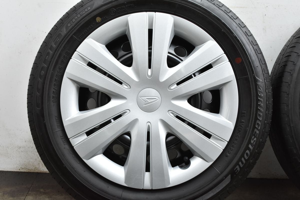 2023年製 バリ溝 美品】ダイハツ 純正 14in 4.5J +45 PCD100