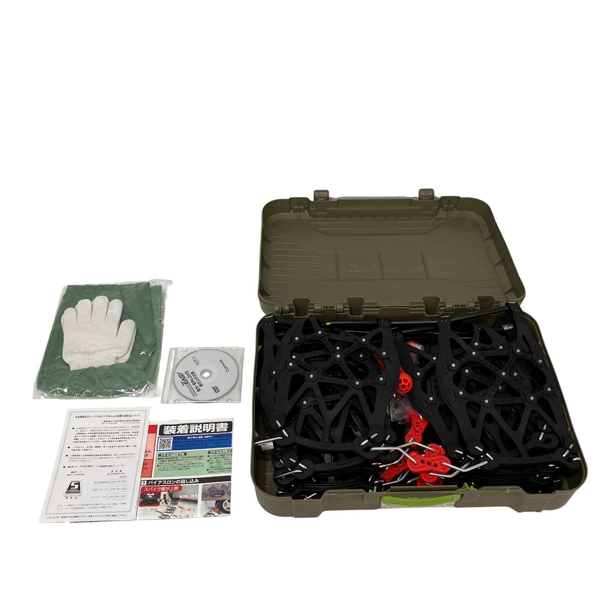 CARMATE QE 6 非金属 タイヤチェーン バイアスロンクイックイージー カーメイト