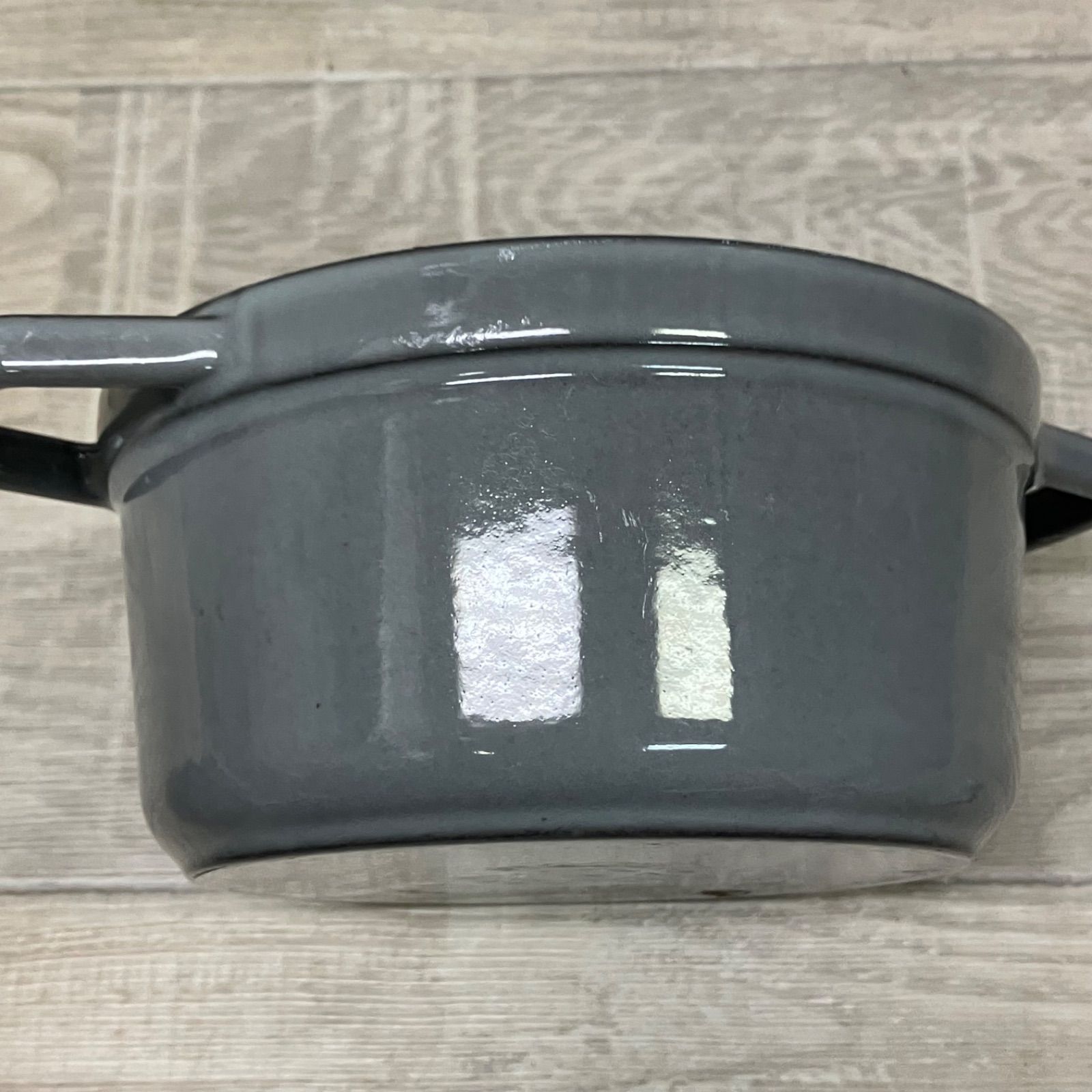 ストウブ ピコ ココット ラウンド 16cm グレー【00330d66】 - メルカリ