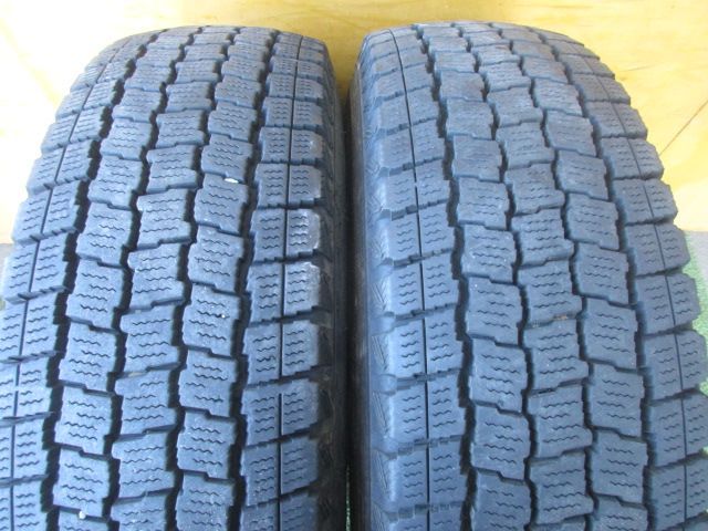 a*i様 スタッドレスタイヤ 195/80R15 4本セット　キャラバン　純正 中古】 送料込み 日産純正スチール 195/80R15 スタッドレスタイヤ4本