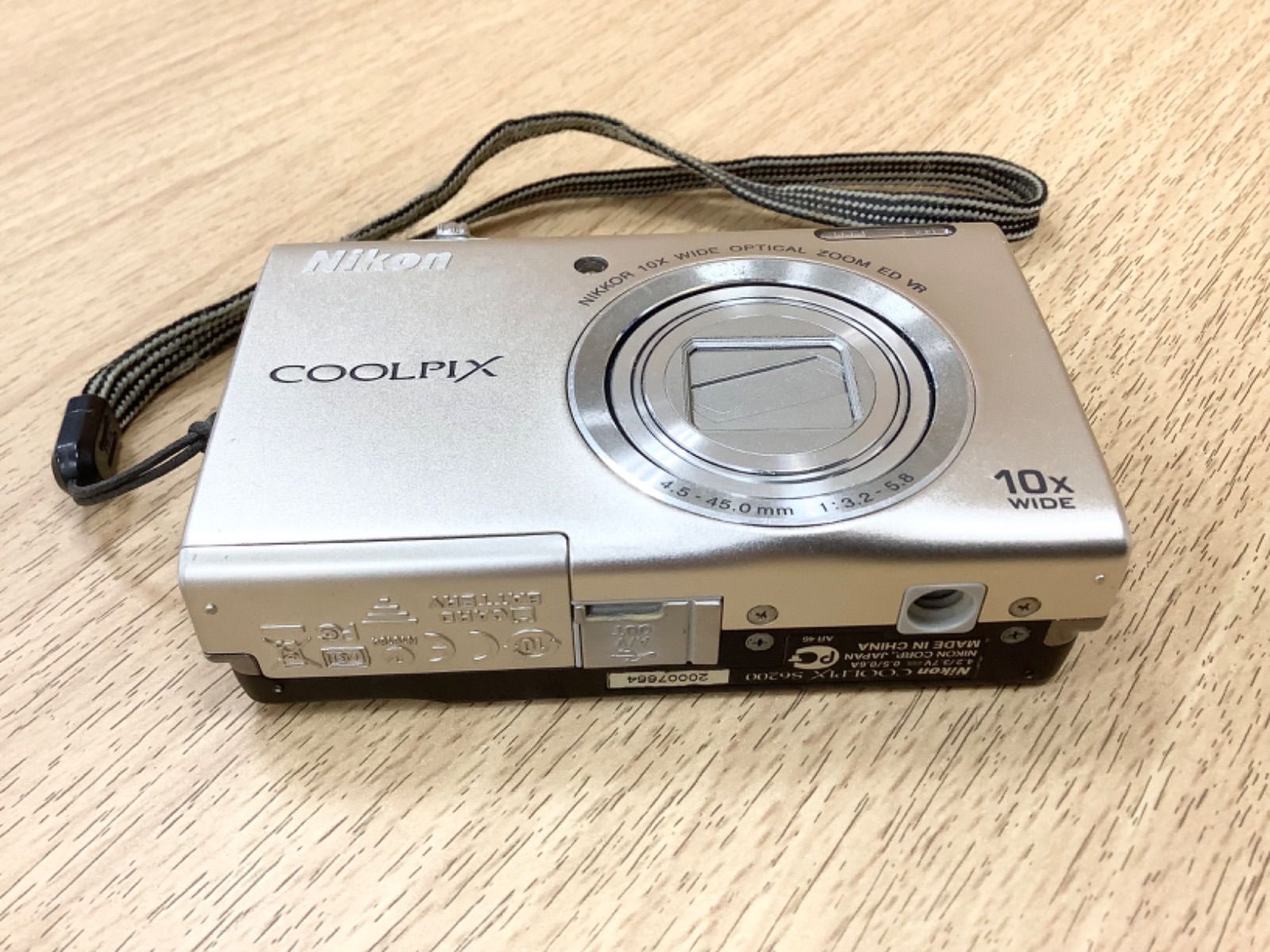 D1805Nikonニコン COOLPIX S6200 バッテリー2個付き ジャンク - メルカリ