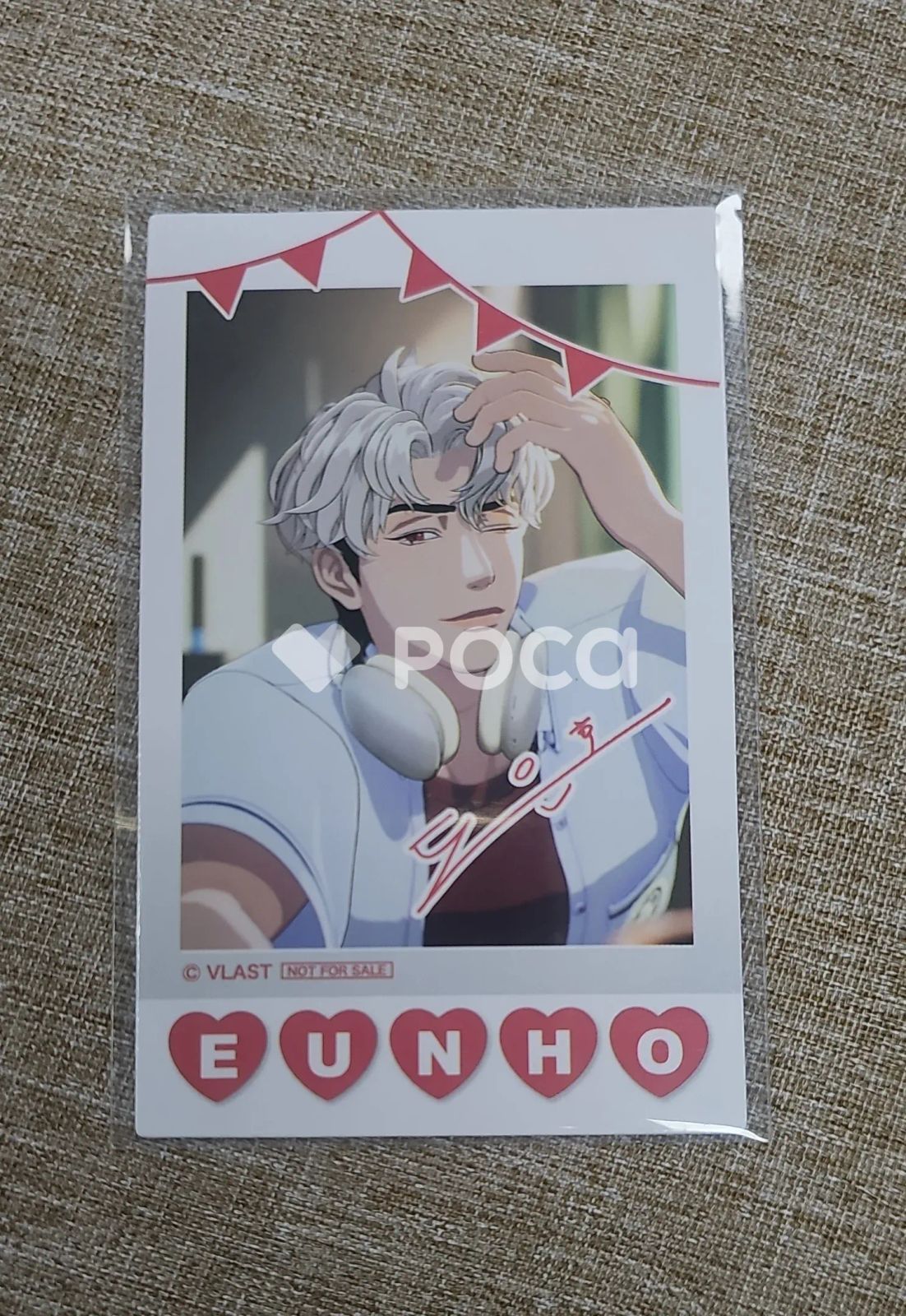 PLAVE ウノ ASTERUM : 134-1 PLAVE with animate cafe チェキ風 トレカ