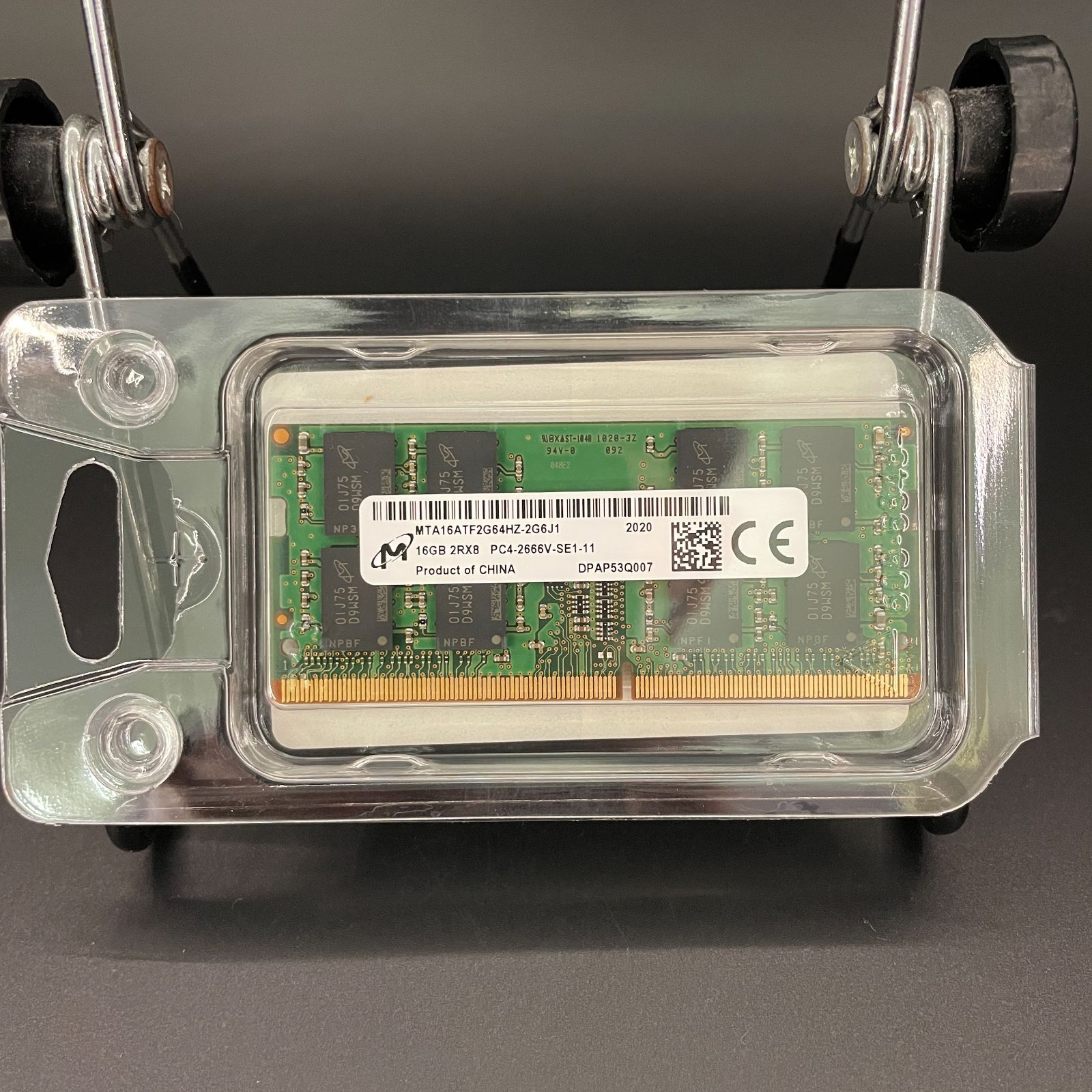 メモリ DDR 4 16 GBx 1 SO-DIMM ノートPC用 Crucial クルーシャル SODIMM PC 4-21300 4-2666 GB 組 PCパーツ ノートPC ノートパソコン