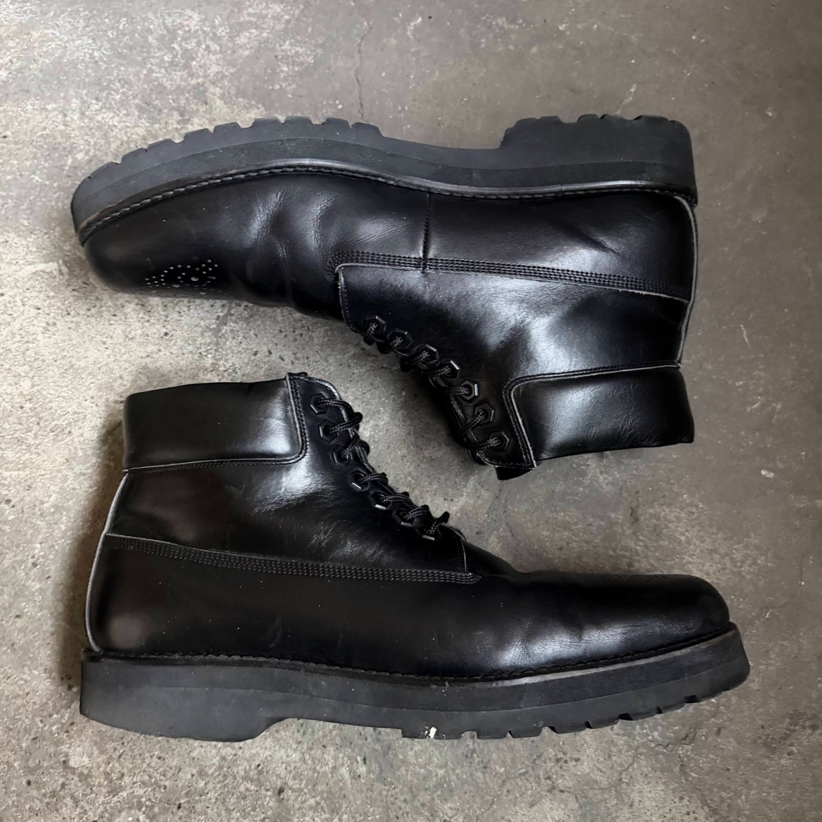 COOTIE PRODUCTIONS x Tomo＆Co x THE UNION 7 HOLE LACE UP BOOTS